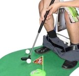 Amasawa Mini-Golf para Baño – Juego Divertido de 6 Piezas para Inodoro
