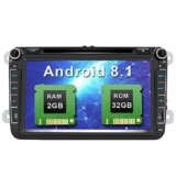 Android 8.1 Autoradio 8 Pulgadas 2 DIN Coche Estéreo con GPS