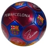 Balón de fútbol oficial firmado con el escudo del FC Barcelona