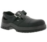 Bata Industrials Safety Shoes Sólido Cuero Genuino Work S1 Oslo Black