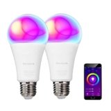2 Bombillas RGB compatible con alexa y home mini