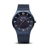 BERING Reloj Analógico para Hombre de Energía Solar con Correa en Acero