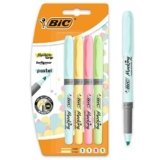 BIC Pastel, Highlighter Grip, Marcadores Punta Ajustable