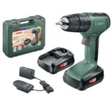 Bosch UniversalImpact 18 – Taladro, 2 Baterías, Sistema de 18 V, en Maletín