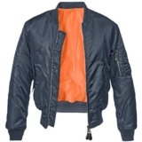 Bomber Hombre Azul