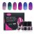 Clavuz 6pcs Kit de Esmaltes de Uñas Gel UV LED Semipermanente Efecto de Camaleón Cambio de Color Manicura y Pedicura.