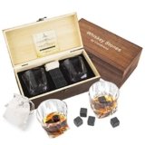 Cumbreca Whisky Stones Set de Regalo Contiene Las Piedras enfriadoras
