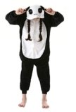 Disfraz de oso panda para niña