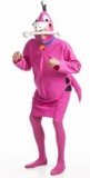 Disfraz de Dinosaurio fucsia para hombre