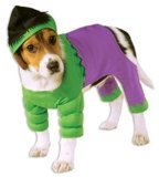 Disfraz de Hulk para perro