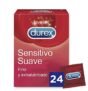 Durex Preservativos Ultrafinos Sensitivo Suave – 24 condones