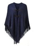 Poncho Azul Marino