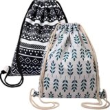 2 Mochilas de Cuerda de Lona