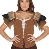 Disfraz de vikinga para mujer