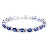 Pulsera Azul Zafiro