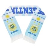 HaiDean Bufanda 2018 2019 Equipo Souvenir Fútbol Modernas De Casual Alemania Seda Bufanda Accesorios De La Copa Del Mundo (Color : Argentinien, Size : One Size).