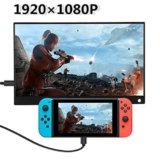 Hakeeta 15.6in HD Gaming Monitor 4K Compatible con la Mayoría de los Dispositivos HDMI