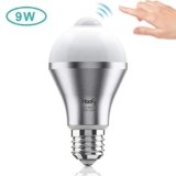Bombilla LED con PIR Detector de movimiento Auto encendido / apagado