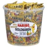 Haribo – Mini Ositos Oro, Estuche de 100 Bolsitas