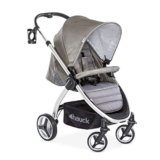 Hauck Lift Up 4 Silla De Paseo Con Asiento Amplio Ligera Chasis Aluminio Plegado Libro Con Una Mano Desde Nacimiento Hasta 25 Kg Manillar Regulable En Altura Botellero Caviar Stone Gris