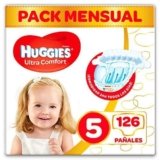 Huggies Ultra Comfort Pañales Talla 5 (11-25 kg) – 126 pañales