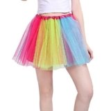Disfraz de unicornio multicolor para mujer