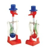 Juguete pájaro bebedor de DROVE, cristal con líquido en el interior