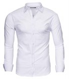 Kayhan Hombre Camisa, TwoFace als Uni Classic/White L.