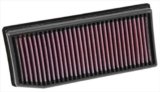 K&N 33-3007 Filtro de Aire Coche, Lavable y Reutilizable