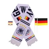 Langning World Cup 2018 – Bufanda de Fútbol con Bandera del Equipo Nacional de Rusia, Germany.