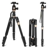 Trípode compacto LOETAD (de 39 cm a 133 cm) convertible en monopié