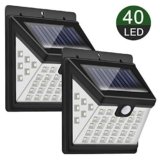 2 focos solares 40 LED solo 7,5€
