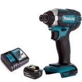 Makita DTD152Z – Destornillador de impacto inalámbrico LXT de 18 V con 1 batería de 4,0 Ah y cargador