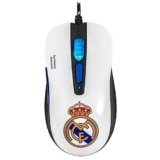 Mars Gaming MMRM, ratón PC, licencia oficial Real Madrid y Euroliga, blanco