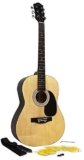 Martin Smith W-100-N-PK – Paquete de guitarra acústica con cuerdas