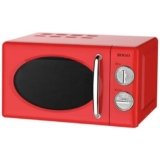 Microondas estilo Retro, capacidad 20 Litros, 700 W, temporizador, varios niveles de potencia