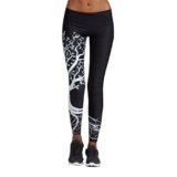 Mujer pantalones largos deportivos smartlady patrón de árbol por solo 2,7€