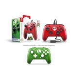 PDP – Mando Pro Deluxe Faceoff Mario, Luigi Edition (Nintendo Switch)
