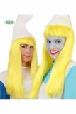 Peluca de Pitufina para niña