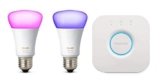 Kit Philips Hue 2 Bombillas + Puente solo 64,9€
