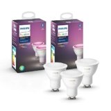 Phillips Hue [Pack de 3] – Blanco & Color, GU10
