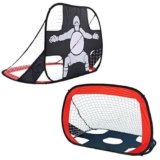 Shinehalo Portería de fútbol Plegable 2 en 1