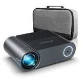 Proyector,ELEPHAS Proyector Mini Video Cine en Casa portátil con Lúmenes
