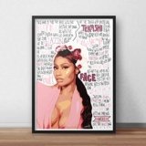 Pósteres/impresiones inspirada en Nicki Minaj