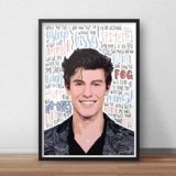 Pósteres/impresiones inspirada en Shawn Mendes