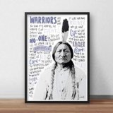 Pósteres/impresiones inspirada en The Sitting Bull