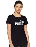 PUMA ESS Logo tee Camiseta, Mujer