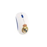 Real Madrid RMMOU001 – Ratón inalámbrico, Color Blanco