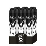 Rexona Invisible Black&White PACK DE 6