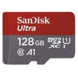 Tarjeta de memoria microSDXC UHS-I Sandisk, 128 GB, con adaptador SD